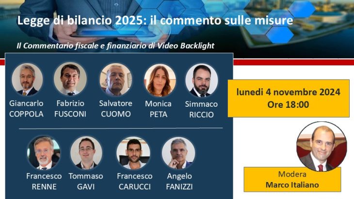 Legge di bilancio 2025: Non solo Concordato Preventivo Biennale