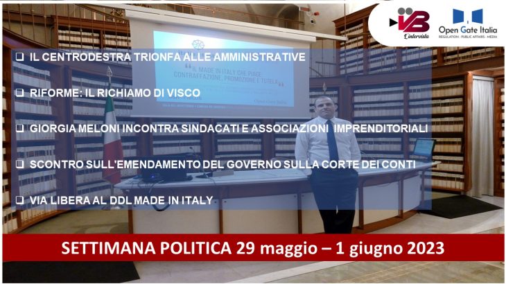 Governo contro Corte dei Conti, Riforme richiamo di Visco , via libera a DDL Made in Italy